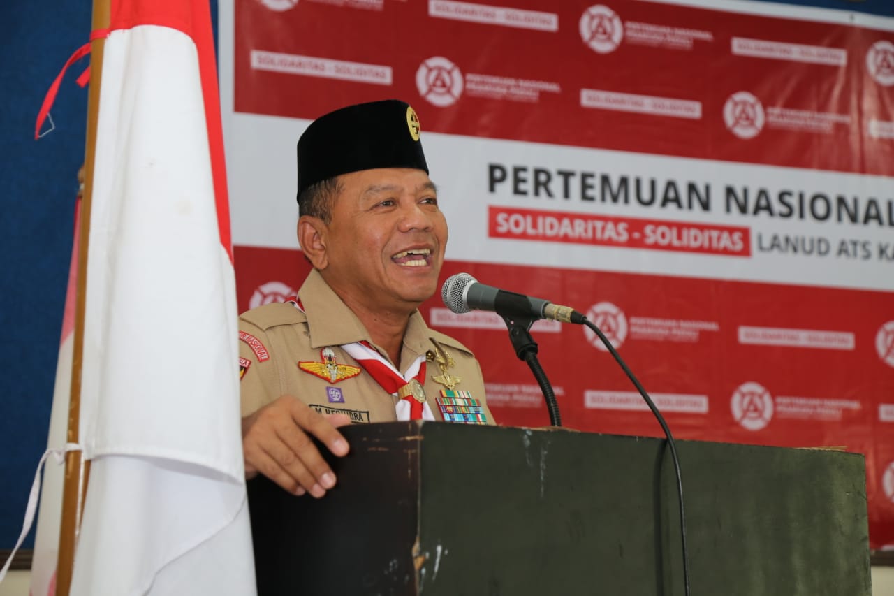 Pramuka Peduli Lanud Atang Sendjaya Pertemuan Nasional