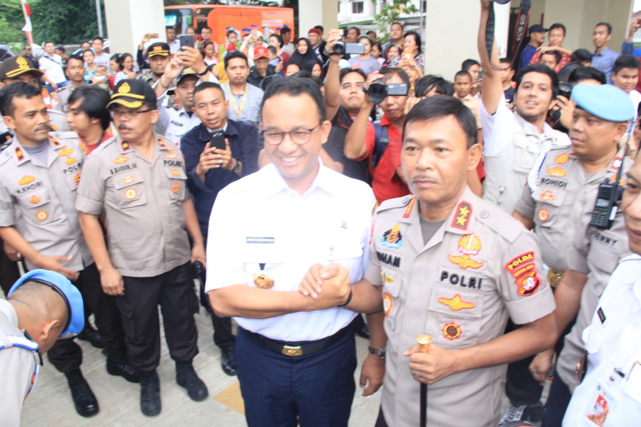 Gubernur DKI Jakarta dan Kapolda Metro Jaya Resmikan Rusun Promoter Polri
