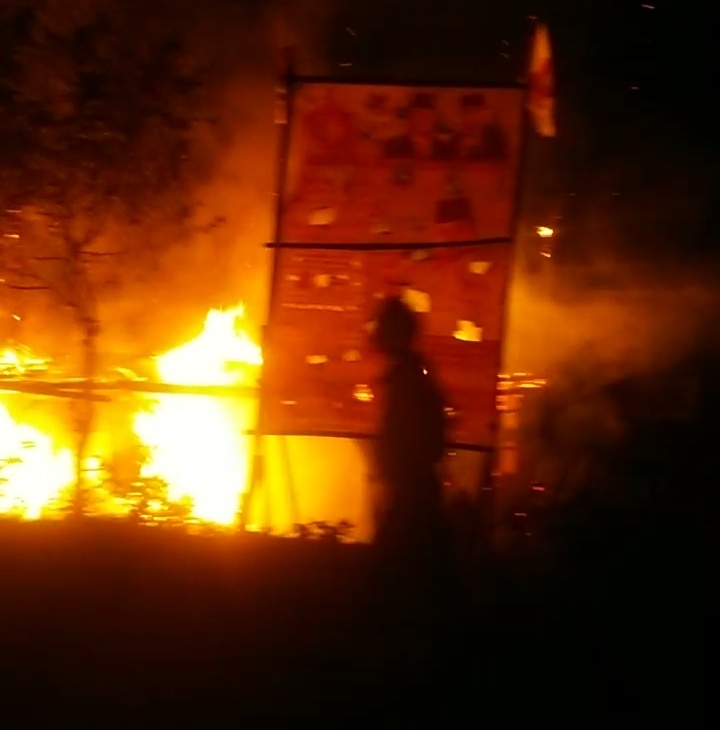 Rumah Krisman Umbul Limau Ludes Dilalap Api