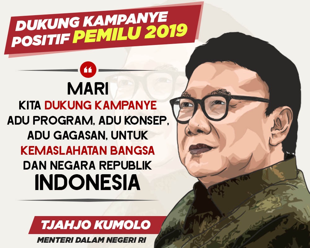 Mendagri Harapkan Semua Pihak Jamin Kelancaran Pemilu 2019