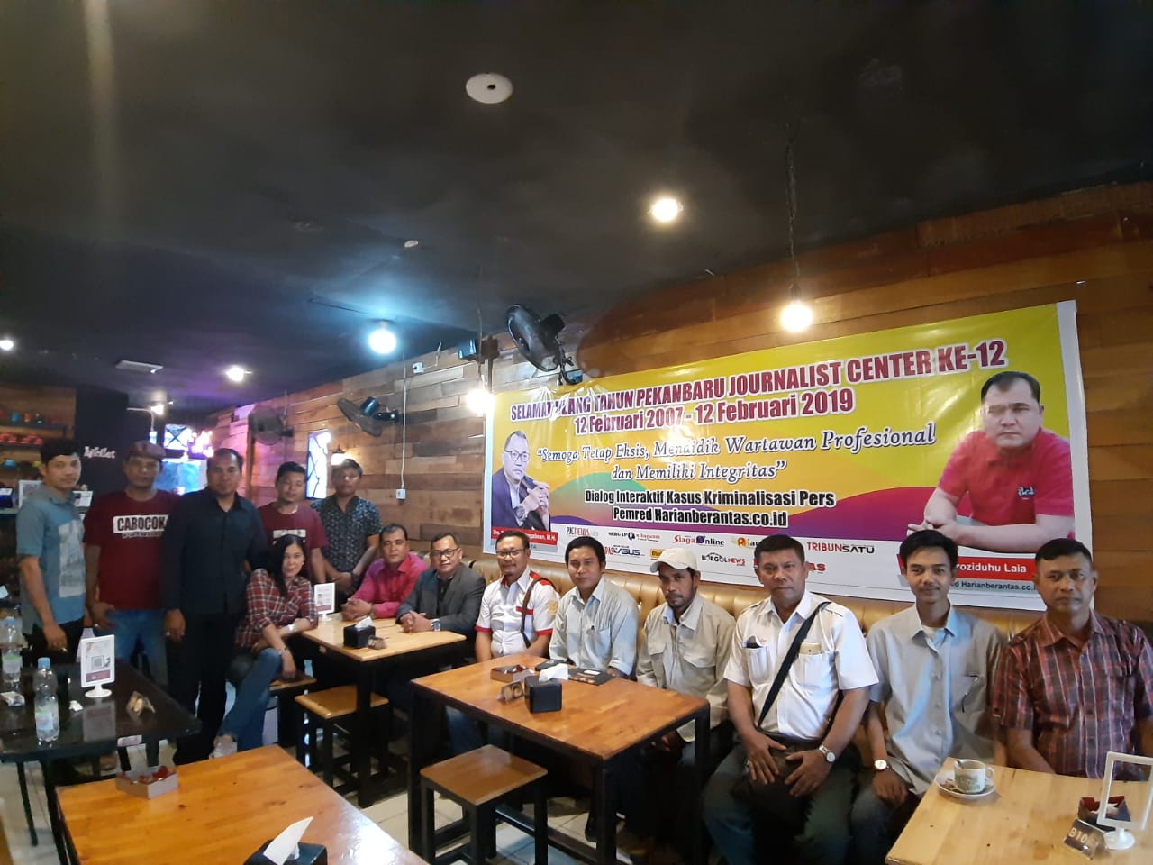 Toro Korban Kriminalisasi Pers Bupati Bengkalis: Pers Jangan Gentar Lawan Korupsi