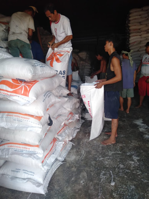 Diduga CV Dua Saudara Palsukan Merk Beras Bulog