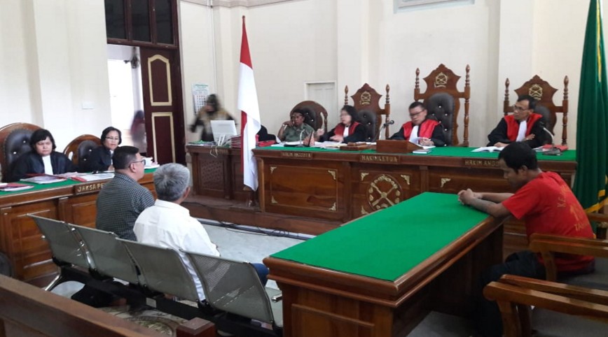 Juara Seherman Alias Kembar Diadili di PN Medan Terkait Kasus Hina Presiden JokoWidodo