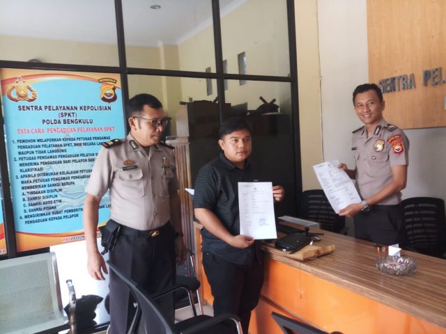 Laporang Pimred Garudadaily Ditindaklanjuti Polisi