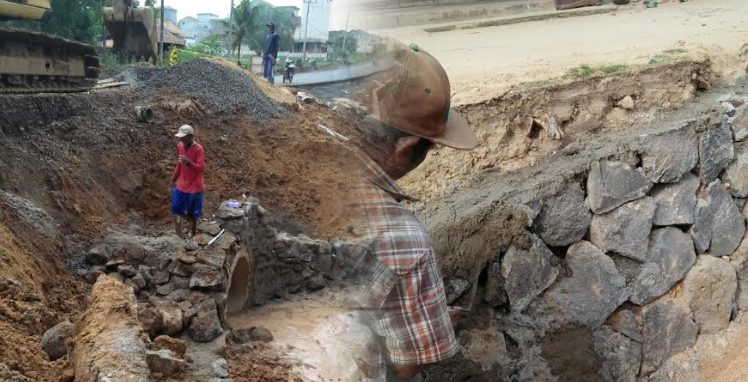 Diduga Proyek Pembuatan Drainase Jalin Rawa Jitu Tidak Memenuhi Standar