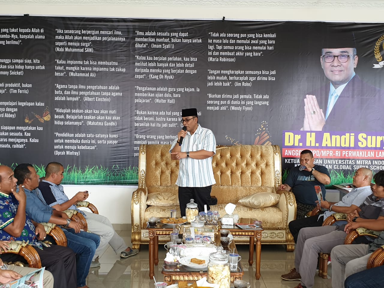 Andi Surya: Peratin Harus Miliki Kemampuan Manajemen Dana Desa