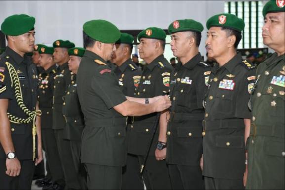 Pangdam I/BB, Mayjen TNI MS.Fadhilah Pimpin Sertijab 10 Pamen Kodam I/BB