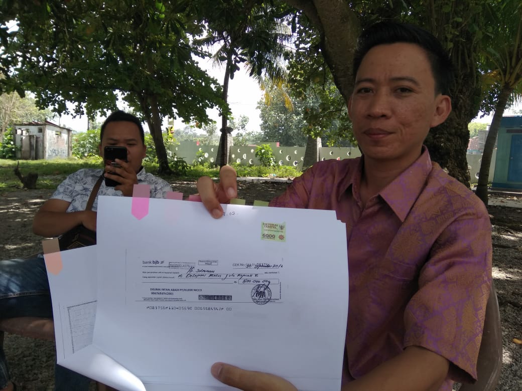 Mantan Cabup Pesbar Digugat Ke PN Liwa Terkait Piutang