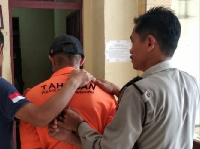 Polsek Pulau Panggung Ciduk Residivis Pencuri Handphone