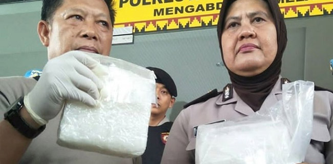Miliki Dua Kilogram Sabu, Istri Napi Narkoba Diburu Polisi