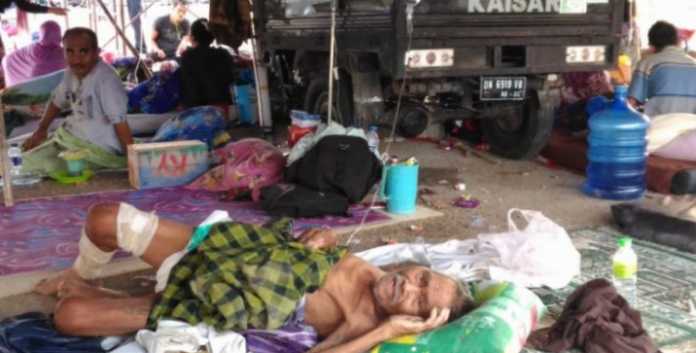 Wabah Penyakit Mulai Menyerang Warga Pengungsi Gempa Palu Donggala dan Sigi