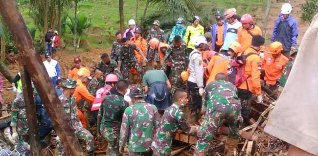Longsor di Sukabumi, BNPB Baru Identifikasi Sembilan Orang Tewas