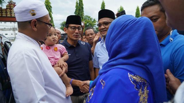 Sandiaga Uno Tempuh Perjalanan Dua Kali Putaran Bumi Demi Dengar Aspirasi Rakyat