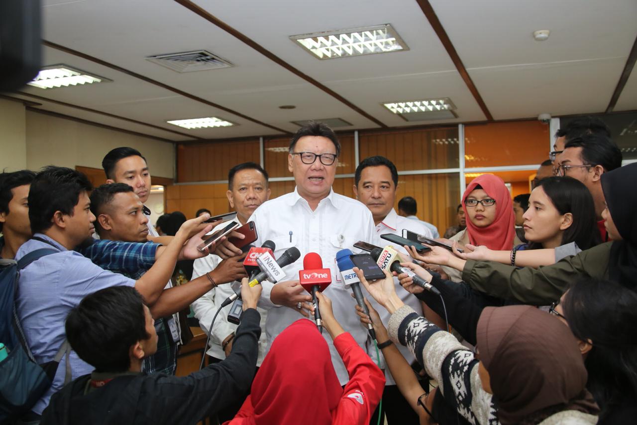 Kemendagri Berkomitmen Membantu Pemulihan Daerah Terkena Bencana