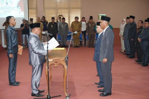 Isi Kekosongan, Nanang Lantik Dua Pejabat Struktural Pemkab Lamsel