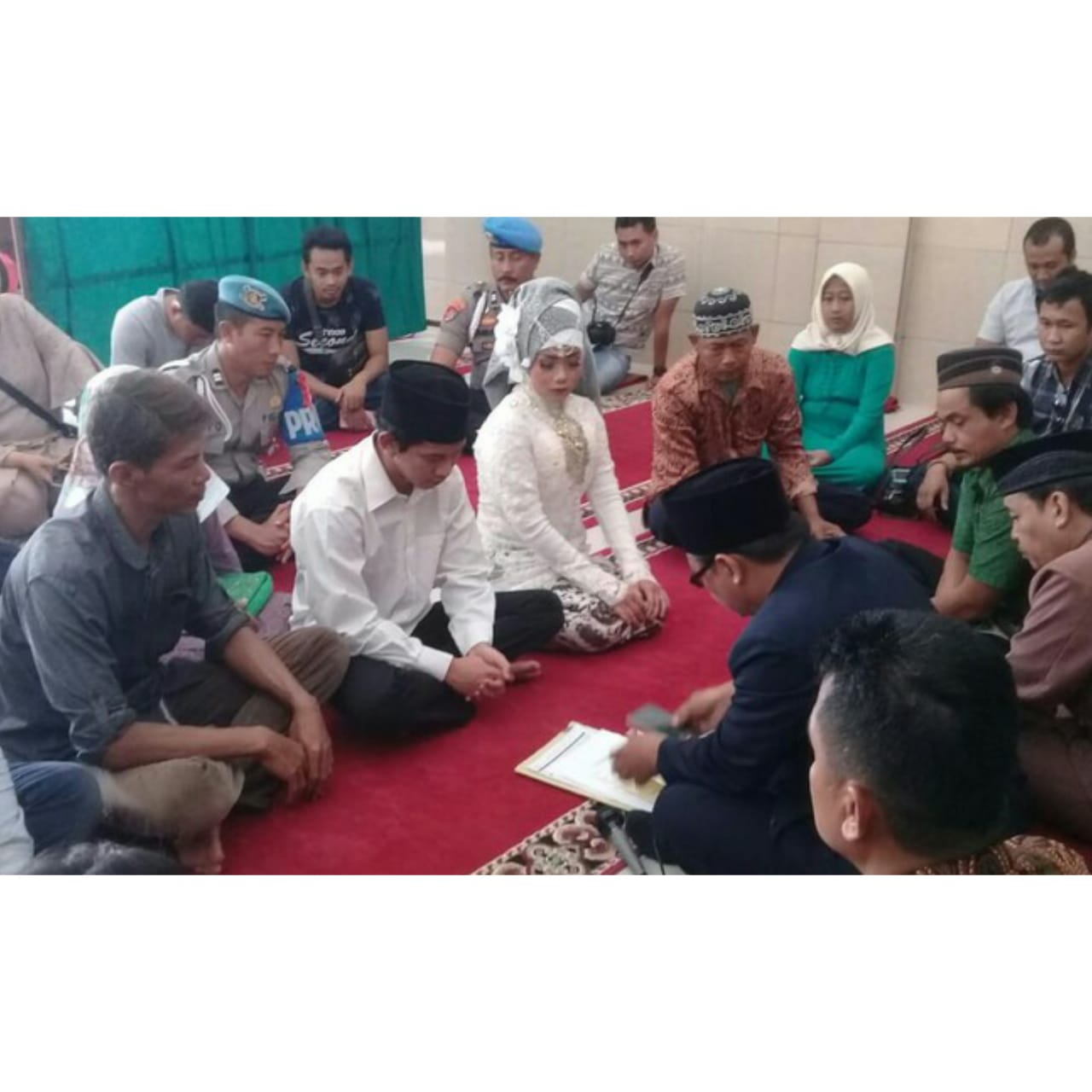 Tahanan Narkoba Polres Cirebon Menikah