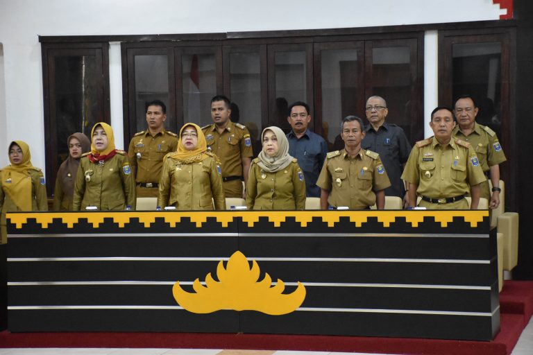 Walikota Metro Bahas Kemajuan Kota Metro Dalam Rakor