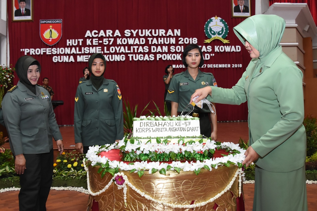 Ny. Septi Effendi: Kowad Harus Profesional, Loyal dan Solid