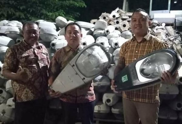 Pemda Tulang Bawang Barat Dapat Hibah 5000 Unit Lampu PJU dari Jakarta