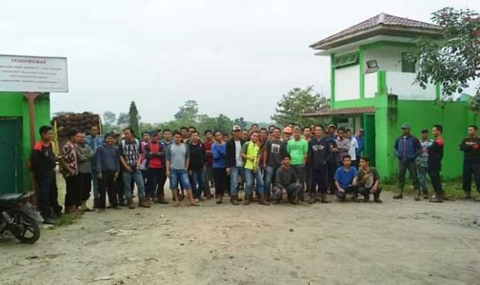 Pemecatan Sepihak PT BAM Berbuntut Aksi Demo oleh Puluhan Karwayannya