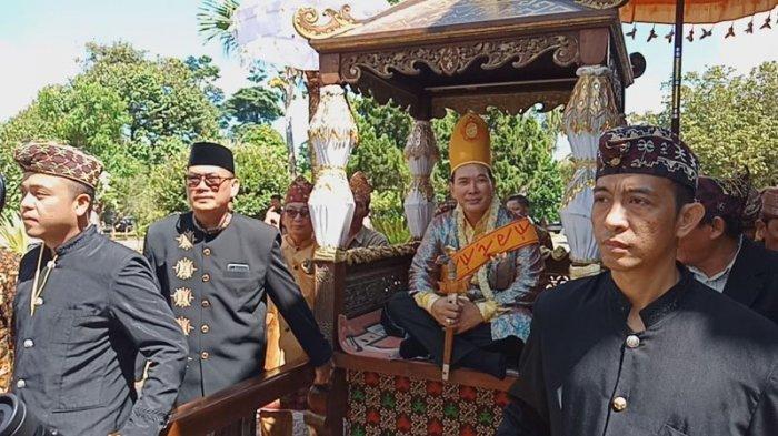 Tommy Soeharto Sandang Gelar Adat Pepadun Yang Mulia Datuan Bangsawan Mulia
