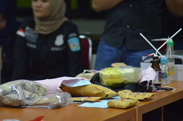Polresta Tanggerang Amankan 1 Kg Shabu dari Bandar Narkoba