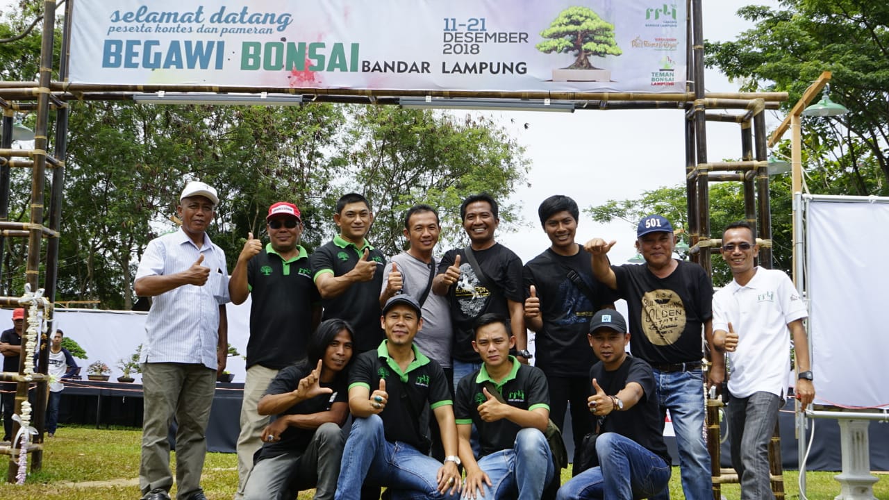54 Pohon Bonsai PPBI Lambar Raih Bendera