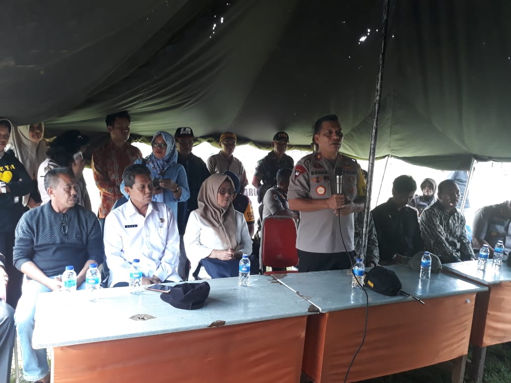 Kapolda Sulbar Sebut Jumlah Pengungsi di Mamasa Mencapai 8000 Jiwa