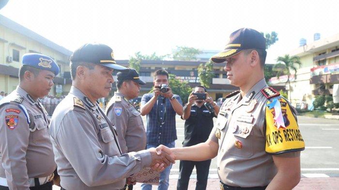 Kapolrestabes Medan Pimpin Upacara Bendera dan Launching Program 1092 di Mapolrestabes Medan