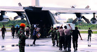 16 Jenazah Korban Penembakan KKB Diterbangkan Ke Makassar