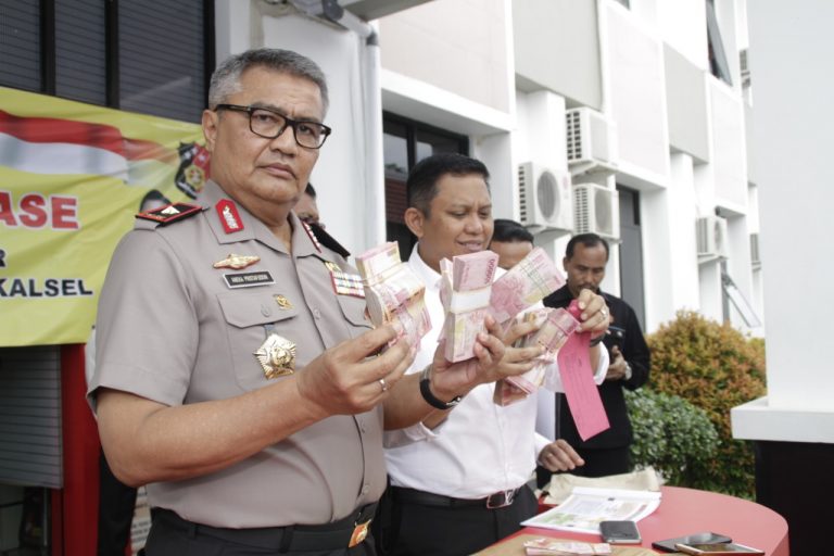 Jajaran Polda Kalimantan Selatan Ungkap Mark Up dan Proyek Fiktif KPU Banjar