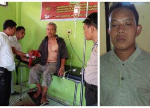 Tak Terima Mangganya Dimakan, Seorang Anak Tebas Tangan Ayah Kandung