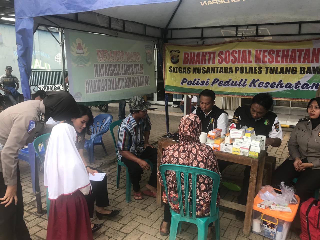 Polres Tulang Bawang Laksanakan Kegiatan Polisi Peduli Kesehatan