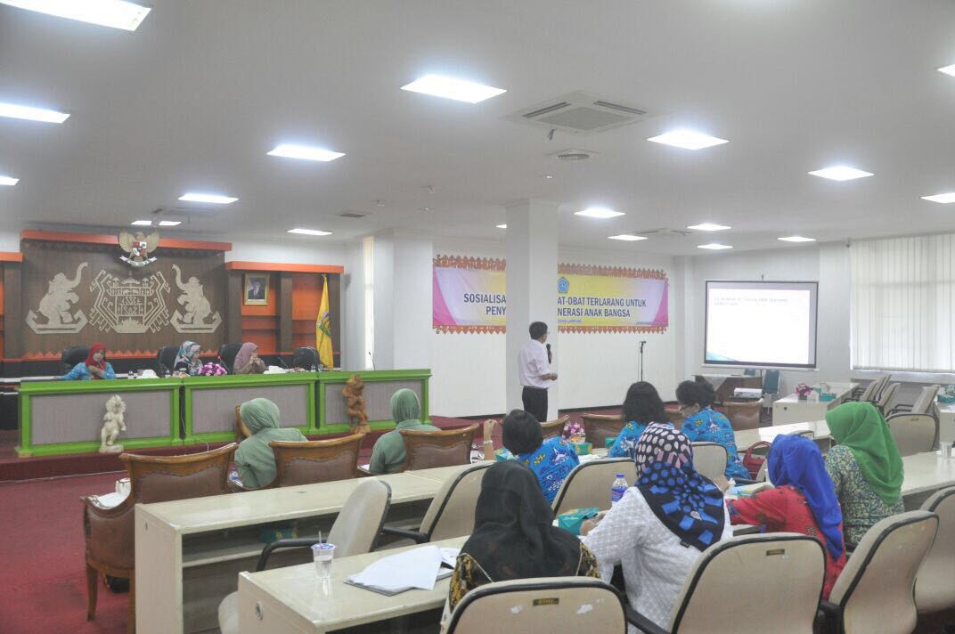 Dinas Pemberdayaan Perempuan dan Perlindungan Anak Gelar Sosialisasi Bahaya Narkoba