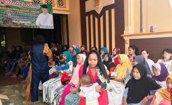 Warga Tanjungraya Kedamaian Doakan Yusuf Kohar Jadi Walikota