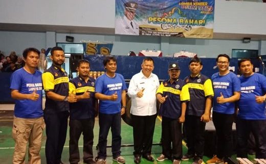 Lomba Drumband Bahari Pesona: SMAN 1 Terusan Nunyai Gondol Piala Wakil Walikota Bandar Lampung