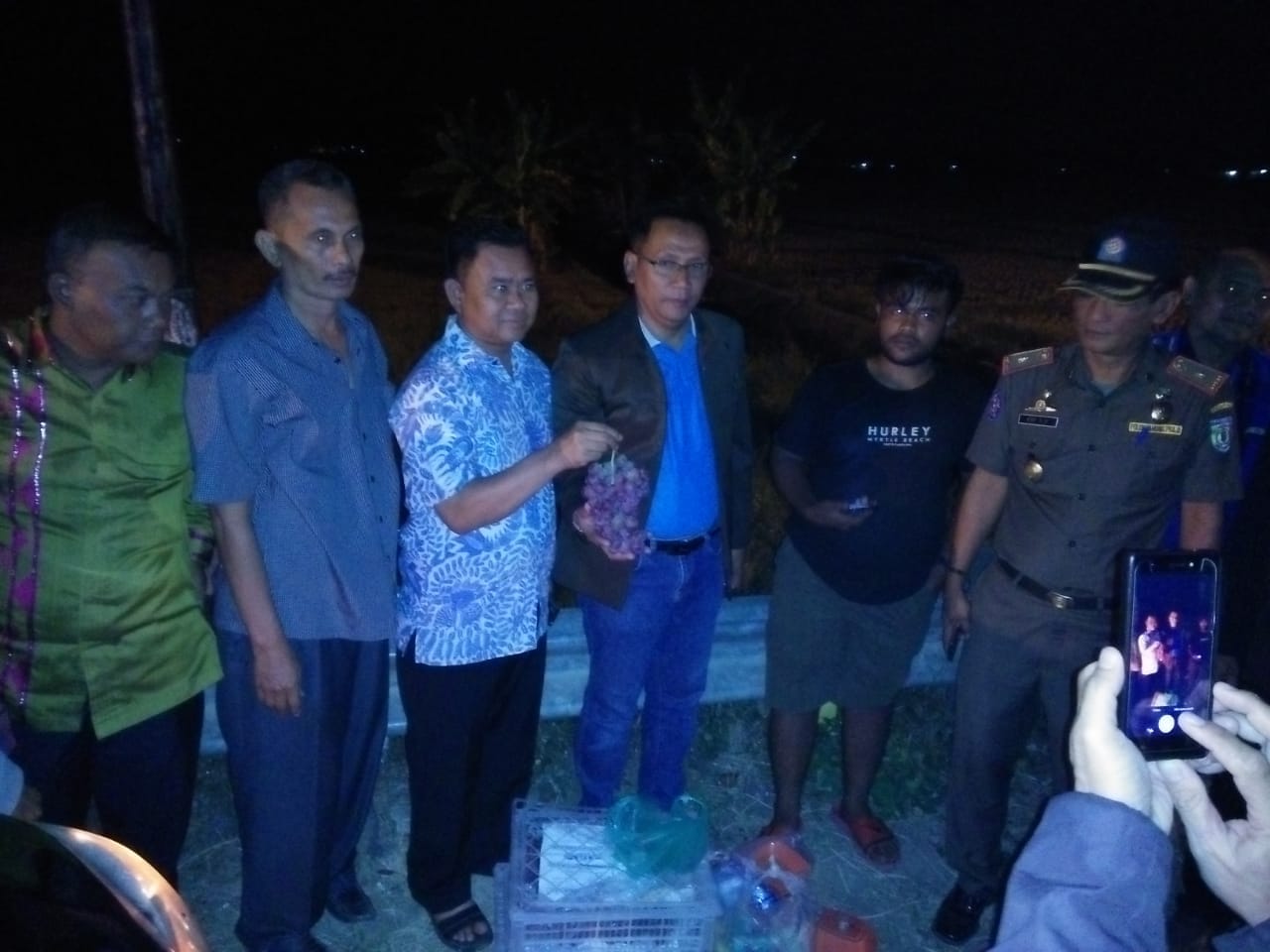 Sidak Penjual Anggur Mengandung Formalin di Rest Area Pringsewu