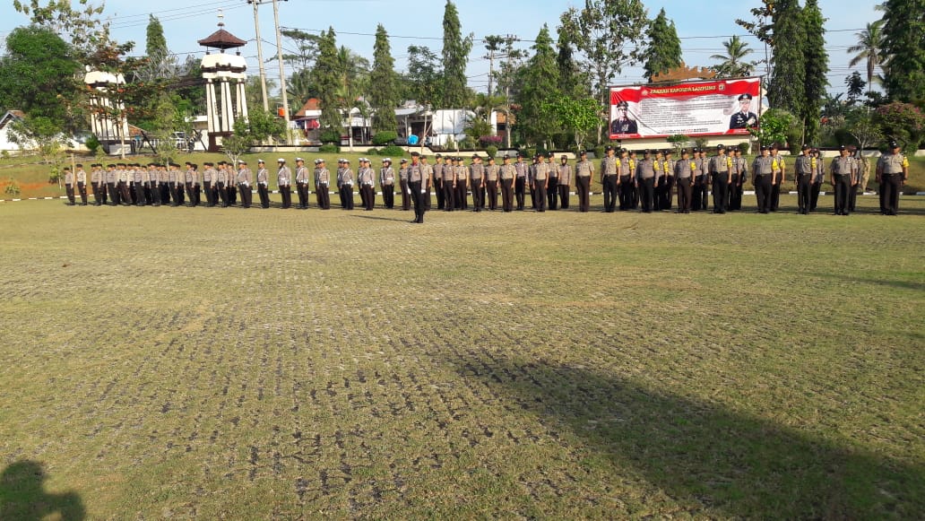 Polres Lampura Gelar Upacara Haornas ke-35
