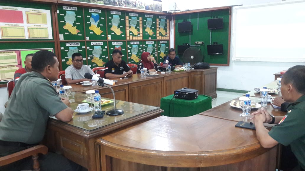 Optimalkan Kinerja, Kodim Maksimalkan Koordinasi Penanganan Bencana Alam di Brebes