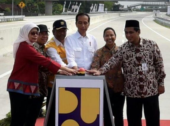Presiden Resmikan Tol Sragen-Ngawi