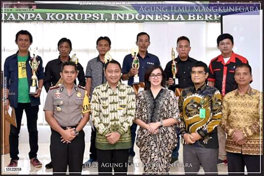 Mo Avan dan Wilayah Bebas Korupsi, Perlahan tapi Pasti Raih Juara Lomba Karya Tulis Jurnalistik Hari Anti Korupsi se-Dunia