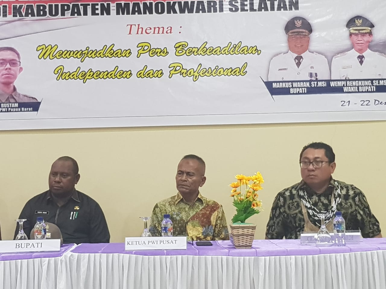 SMSI Papua Barat, Kordinasikan Garal Program Bersama dengan SMSI