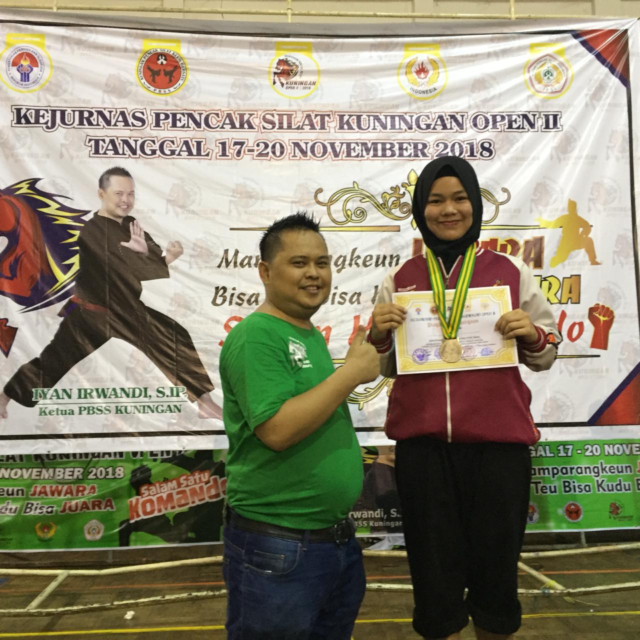 Pesilat Lambar Berhasil Torehkan Prestasi di Kejurnas Silat Kuningan Open II