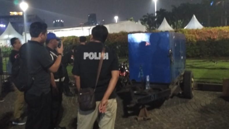Genset Meledak di Area Aksi 212, Kapolsek Gambir Lakukan Penyelidikan