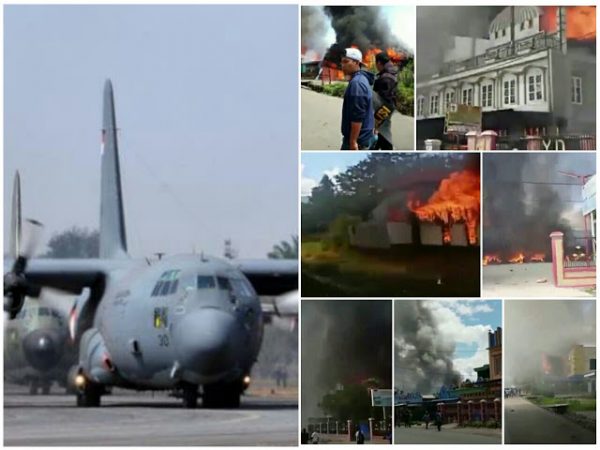 TNI Kirim Dua Hercules Ke Wamena Bawa Pulang Perantau Minang, Ini Daftar Yang Tewas