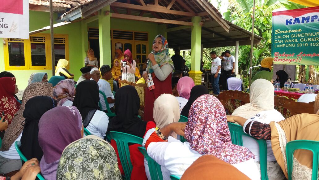 Kampanye Dialogis Paslon Arinal – Nunik Sambangi Desa-desa Di Lamtim