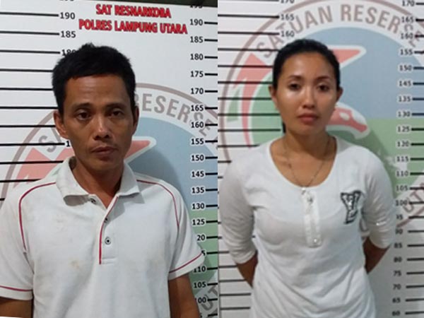 Darurat Narkoba! Pasutri Kedapatan Mengonsumsi Shabu