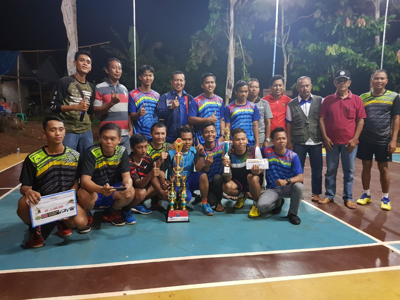 M. Yusrizal Hadiri Malam Puncak Tournament Badminton Antar-Klub Anugerah Cup 3