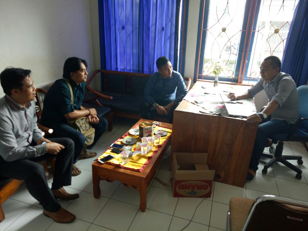 Polrest Lampura Gandeng PWI Lampura Perangi Hoax