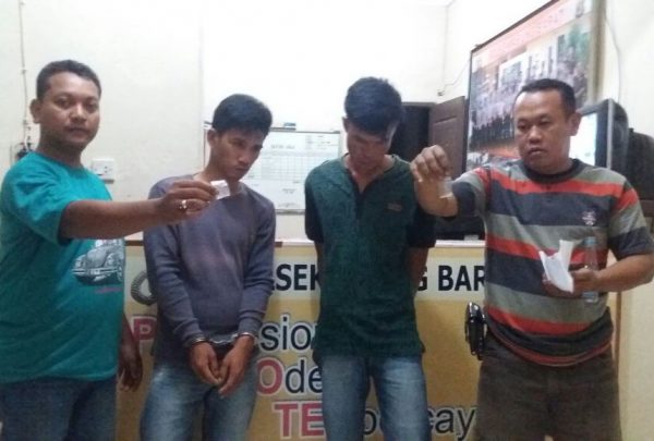 Lagi Pesta Narkoba Dua Warga di Lampura Ditangkap Polisi